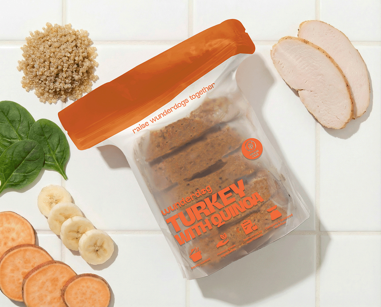 Photo of the product Turkey with Quinoa 1kg