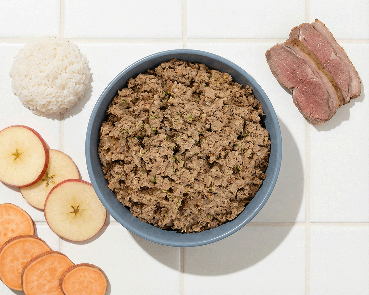 Photo of Lamb with Apple
